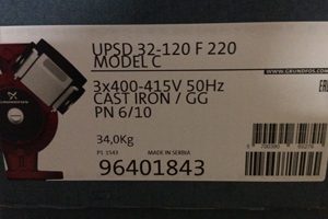 Grundfos UPSD 32-120 F 220 в наличие